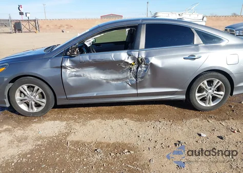 2018 Hyundai Sonata Sel z USA, uszkodzony, nr VIN 5NPE34AF8JH636130